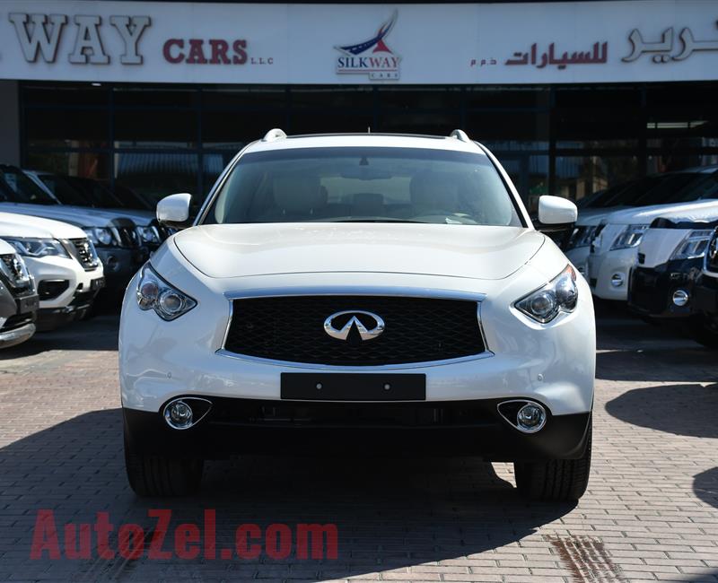 BRAND NEW INFINITI QX70 3.7- 2020- WHITE- GCC SPECS