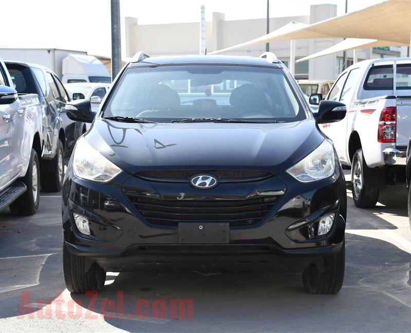 HYUNDAI TUCSON- 2013- BLACK- 166 000 KM- GCC SPECS