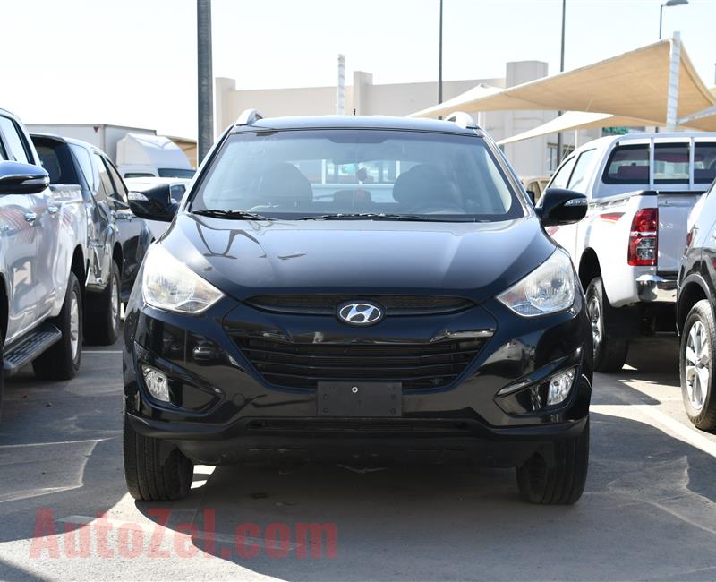 HYUNDAI TUCSON- 2013- BLACK- 166 000 KM- GCC SPECS