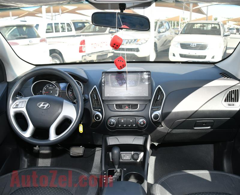 HYUNDAI TUCSON- 2013- BLACK- 166 000 KM- GCC SPECS