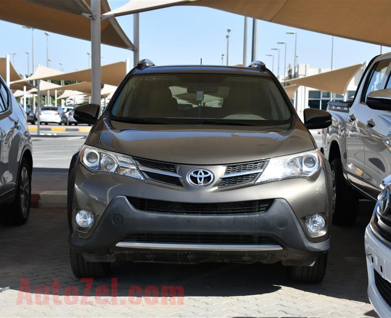 TOYOTA RAV4 LIMITED- 2013- GOLD- 91 000 KM- GCC SPECS