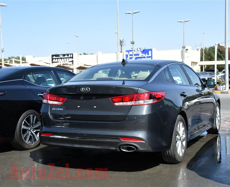 KIA OPTIMA- 2016- GRAY- 59 000 MILES- AMERICAN SPECS