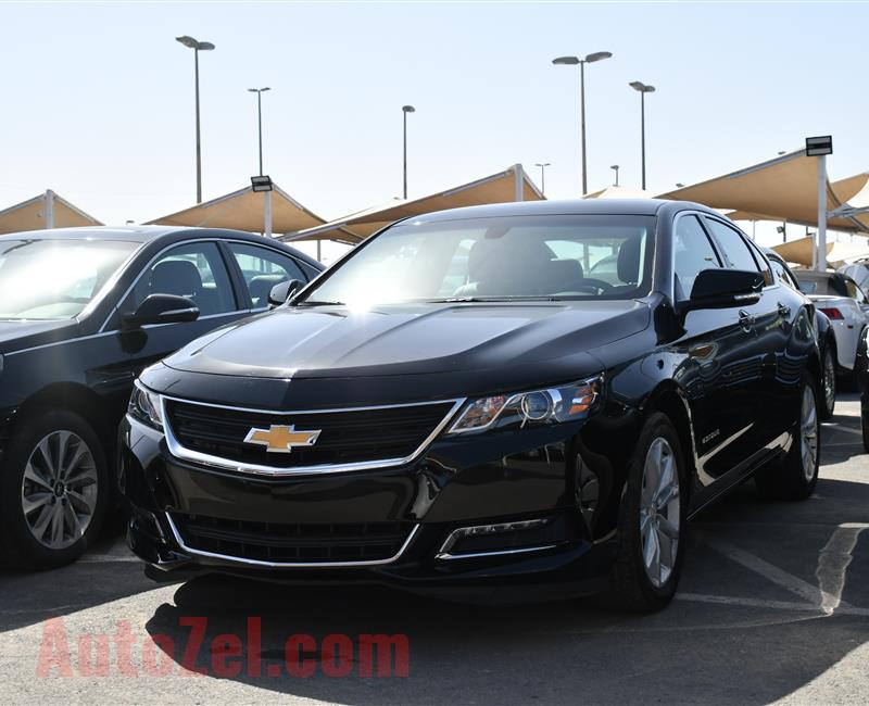 CHEVROLET IMPALA- 2018- BLACK- 33 000 MILES- AMERICAN SPECS