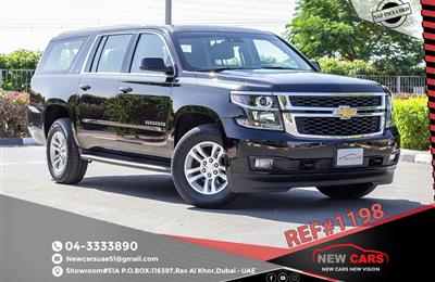 CHEVROLET SUBURVAN- 2015- BLACK- 213 940 KM- GCC SPECS