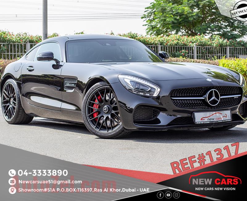 MERCEDES-BENZ GTS- 2016- BLACK- 83 825 KM- GCC SPECS