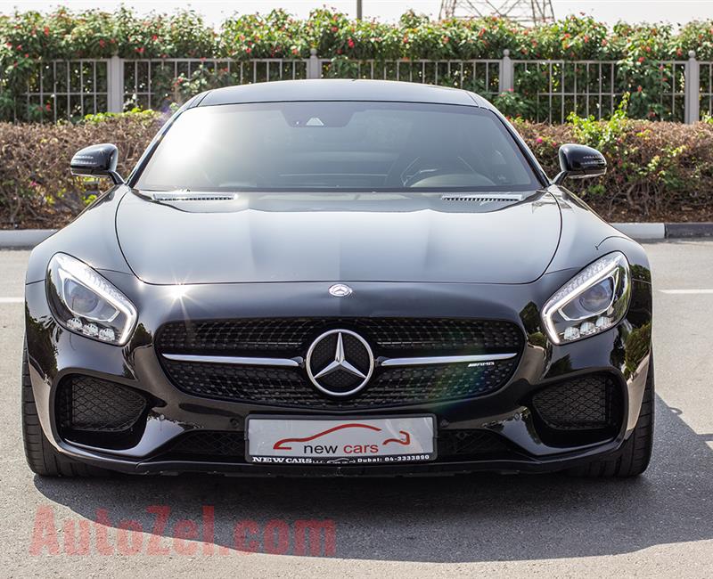 MERCEDES-BENZ GTS- 2016- BLACK- 83 825 KM- GCC SPECS