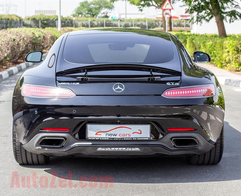 MERCEDES-BENZ GTS- 2016- BLACK- 83 825 KM- GCC SPECS