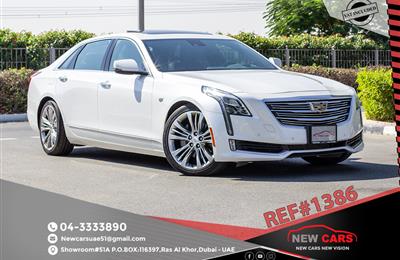 CADILLAC CT6- 2017- WHITE- 97 124 KM- GCC SPECS