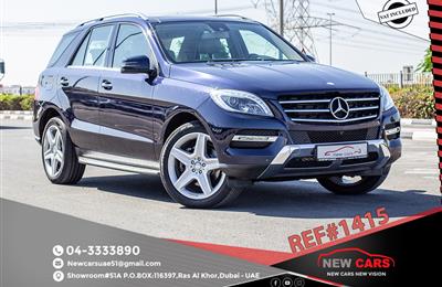 MERCEDES-BENZ ML400- 2015- BLUE- 41 258 KM- GCC SPECS