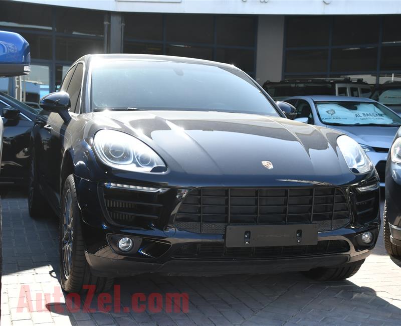 PORSCHE MACAN S- 2014- BLACK- 150 000 KM- GCC SPECS