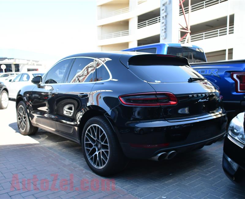 PORSCHE MACAN S- 2014- BLACK- 150 000 KM- GCC SPECS