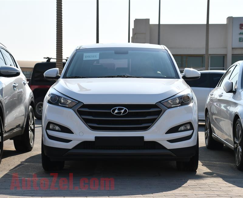 HYUNDAI TUCSON- 2016- WHITE- 61 000 KM- KOREAN SPECS- DIESEL