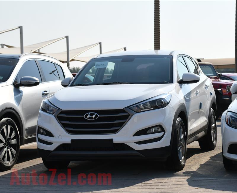 HYUNDAI TUCSON- 2016- WHITE- 61 000 KM- KOREAN SPECS- DIESEL