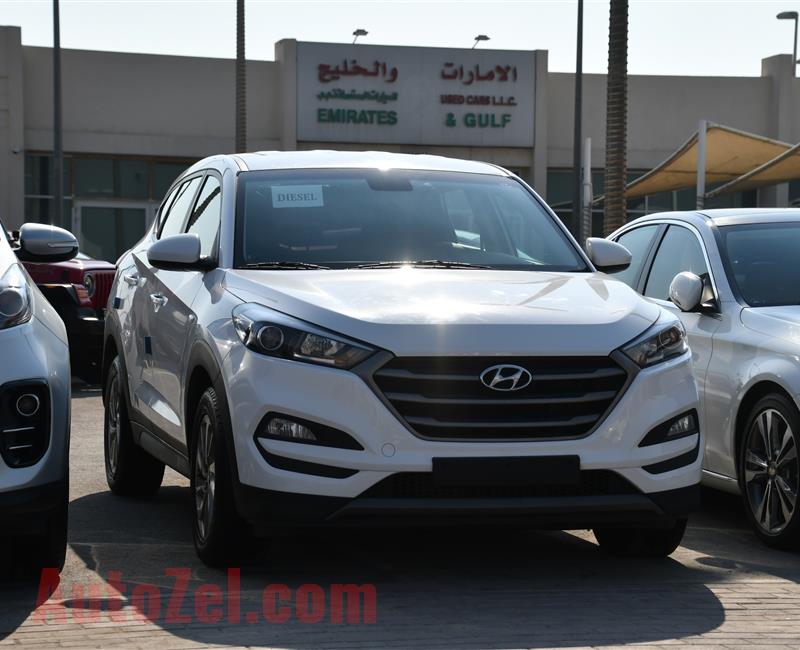 HYUNDAI TUCSON- 2016- WHITE- 61 000 KM- KOREAN SPECS- DIESEL