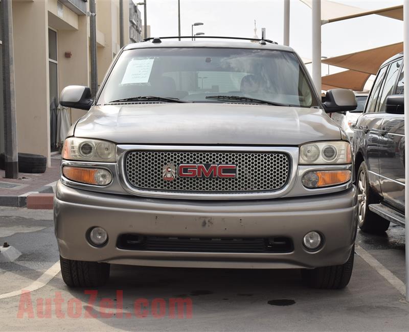 GMC YUKON DENALI- 2004- GREY- 260 000 KM- GCC