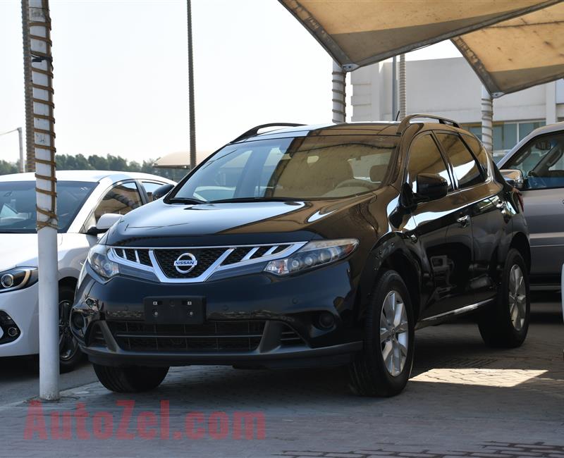 NISSAN MURANO- 2015- BLACK- 48 000 KM- GCC SPECS