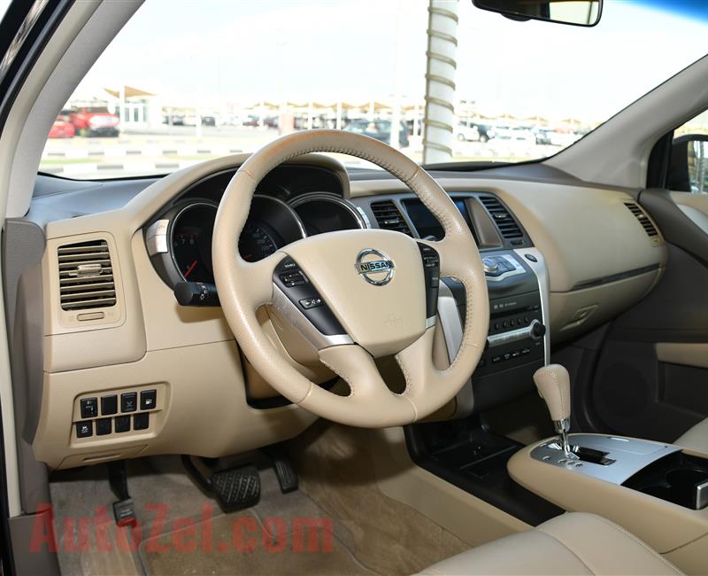 NISSAN MURANO- 2015- BLACK- 48 000 KM- GCC SPECS