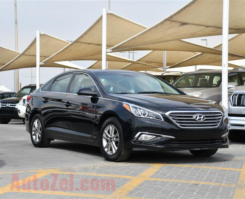 HYUNDAI SONATA- 2017- BLACK- 91 000 MILES- AMERICAN SPECS