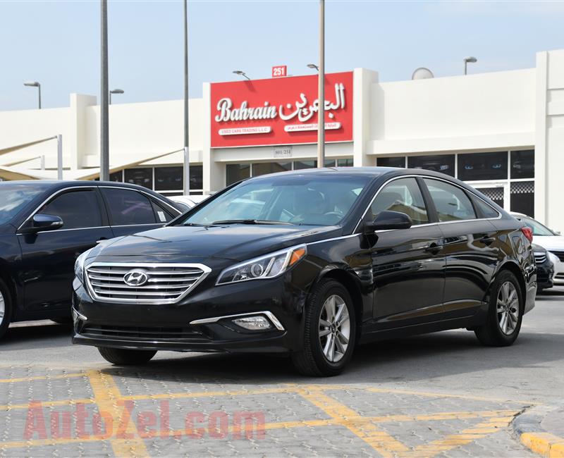 HYUNDAI SONATA- 2017- BLACK- 91 000 MILES- AMERICAN SPECS