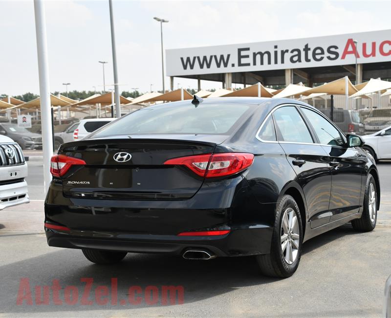 HYUNDAI SONATA- 2017- BLACK- 91 000 MILES- AMERICAN SPECS