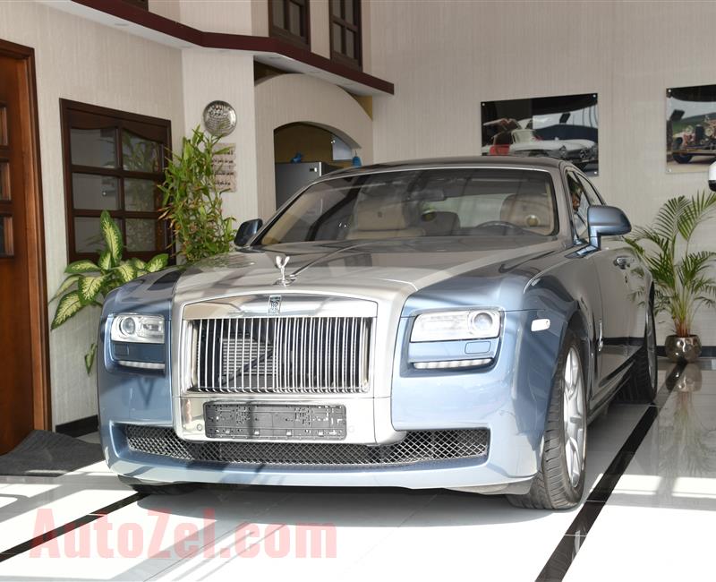 ROLLS ROYCE GHOST- 2013- BLUE- 70 000 KM- GCC SPECS