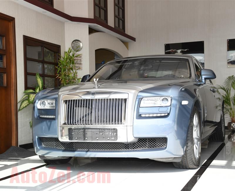 ROLLS ROYCE GHOST- 2013- BLUE- 70 000 KM- GCC SPECS