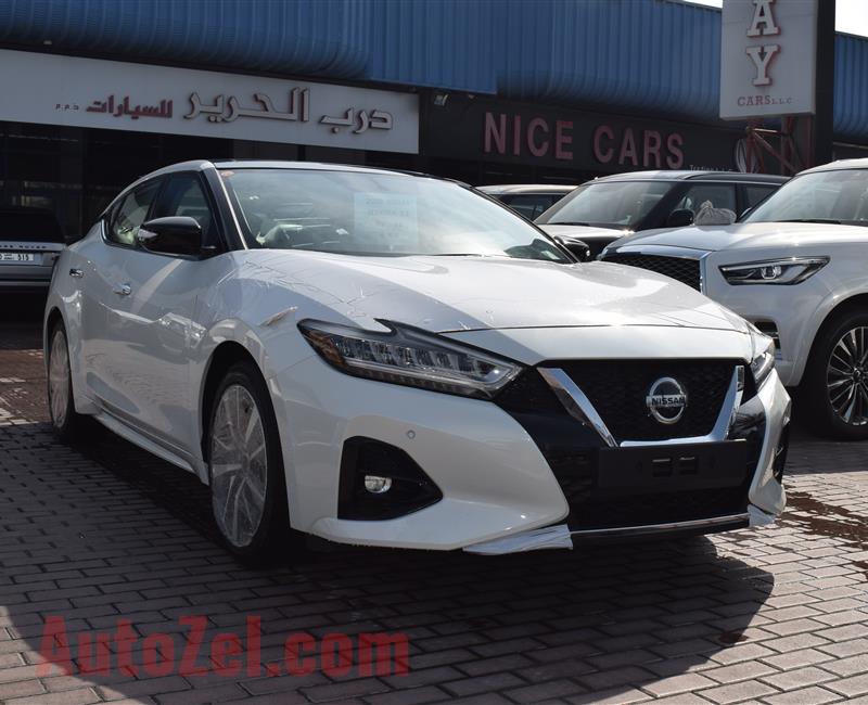 BRAND NEW NISSAN MAXIMA- 2020- WHITE- ZERO KM- GCC