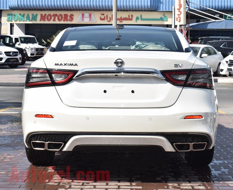 BRAND NEW NISSAN MAXIMA- 2020- WHITE- ZERO KM- GCC