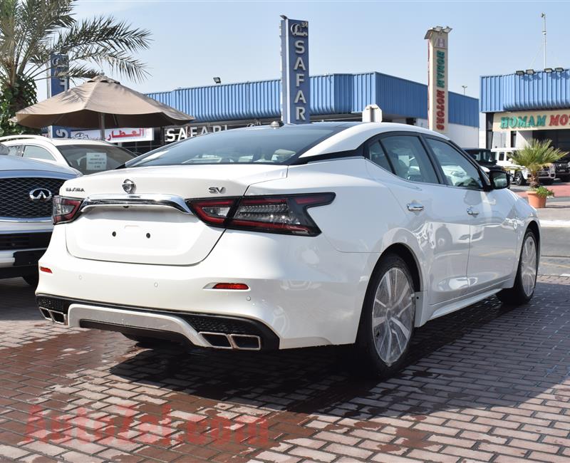 BRAND NEW NISSAN MAXIMA- 2020- WHITE- ZERO KM- GCC