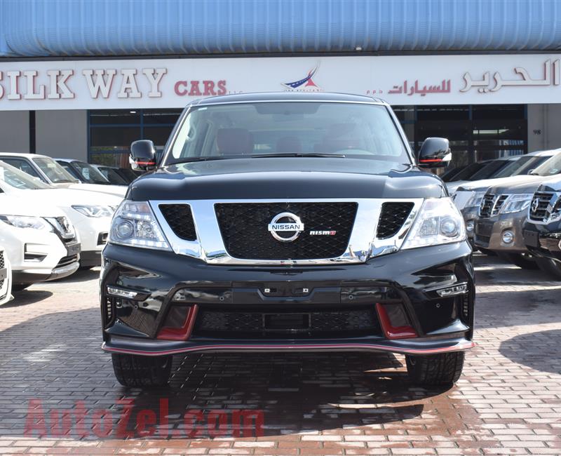 BRAND NEW NISSAN PATROL XE UPGRADED NISMO- 2019- BLACK- ZERO KM- GCC