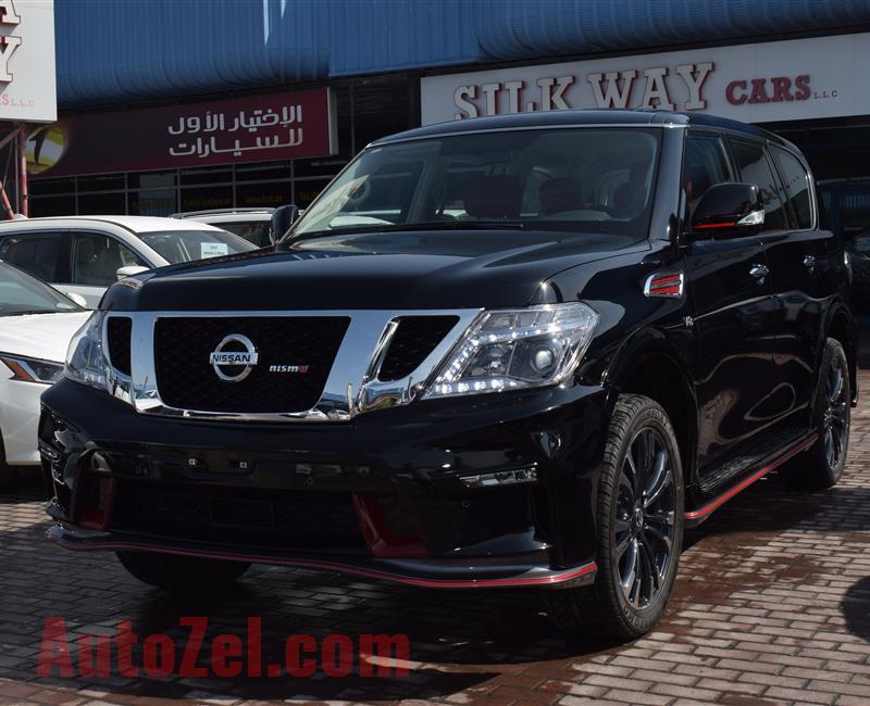 BRAND NEW NISSAN PATROL XE UPGRADED NISMO- 2019- BLACK- ZERO KM- GCC