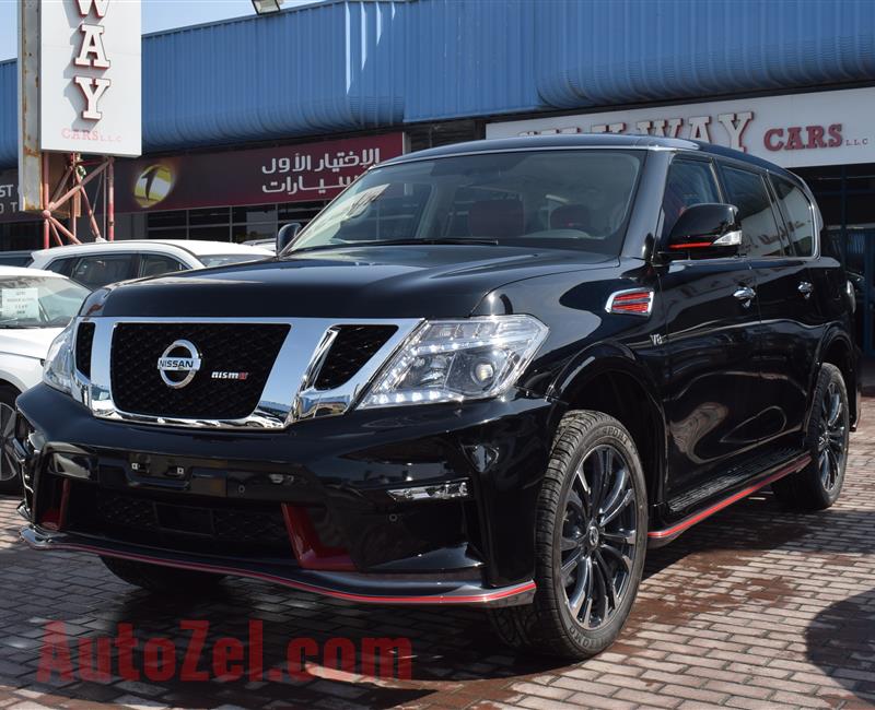 BRAND NEW NISSAN PATROL XE UPGRADED NISMO- 2019- BLACK- ZERO KM- GCC