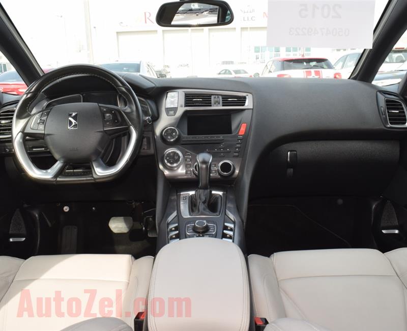 CITROEN DS5- 2015- GREY- 56 000 KM- GCC