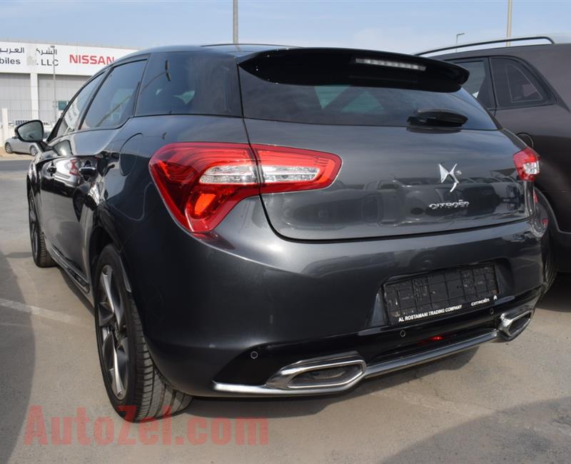 CITROEN DS5- 2015- GREY- 56 000 KM- GCC