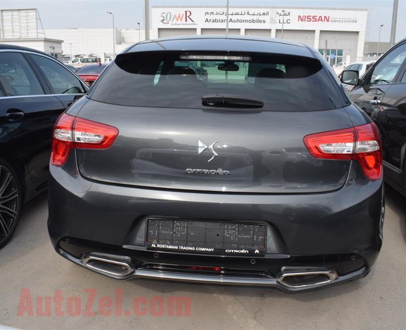 CITROEN DS5- 2015- GREY- 56 000 KM- GCC