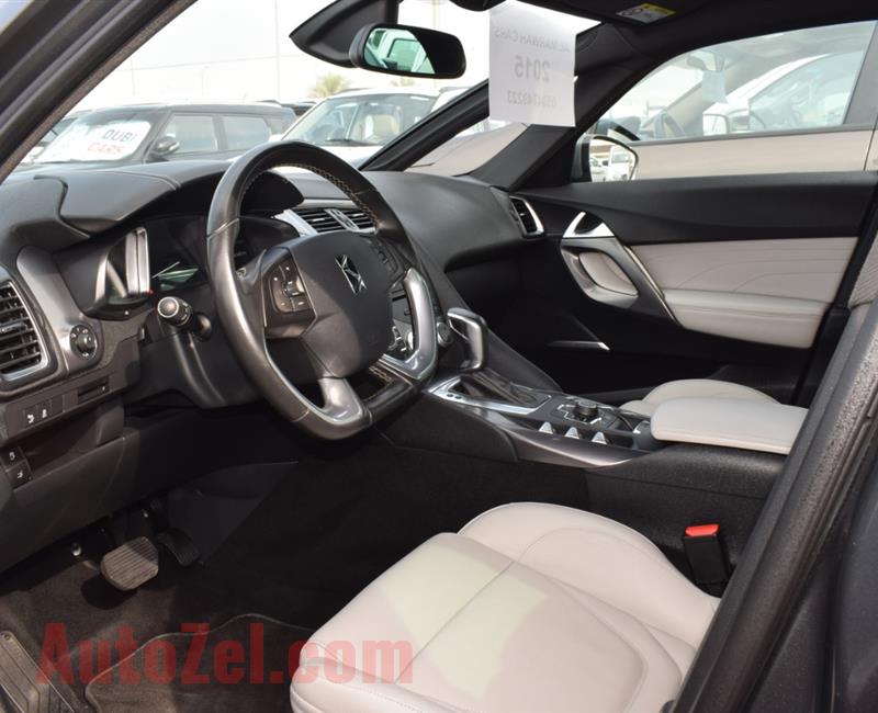 CITROEN DS5- 2015- GREY- 56 000 KM- GCC