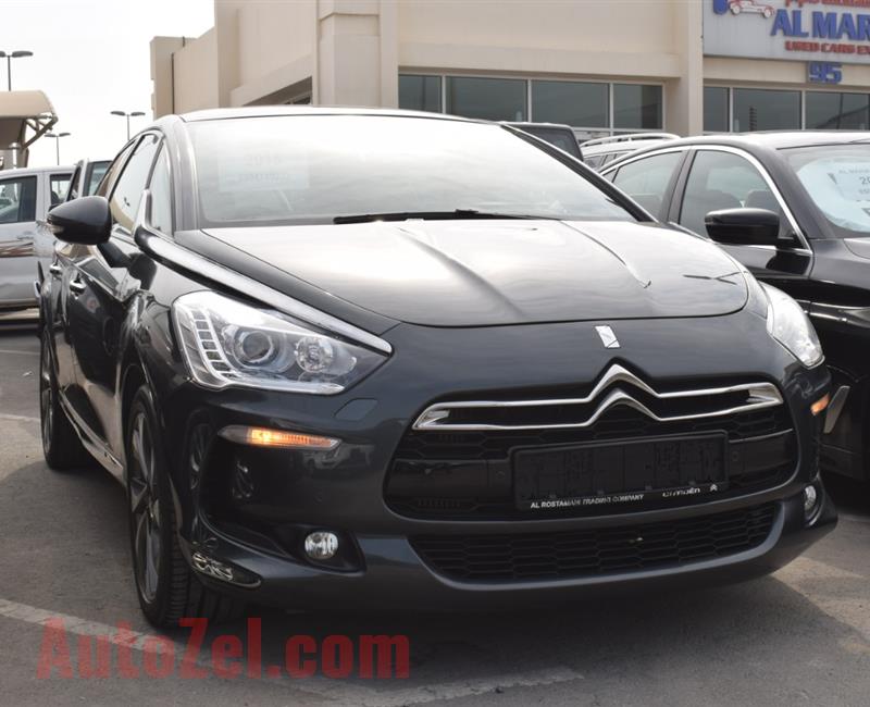 CITROEN DS5- 2015- GREY- 56 000 KM- GCC