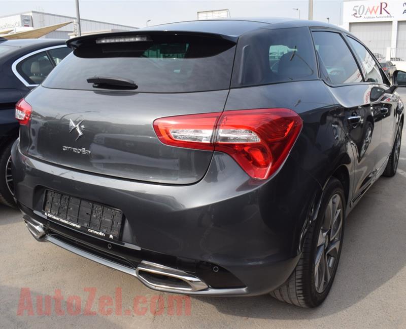 CITROEN DS5- 2015- GREY- 56 000 KM- GCC