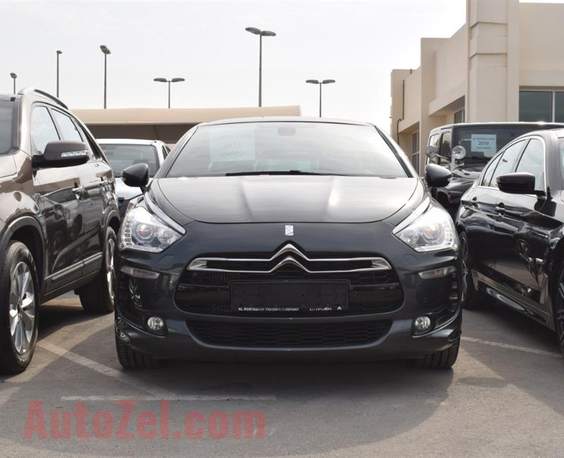 CITROEN DS5- 2015- GREY- 56 000 KM- GCC