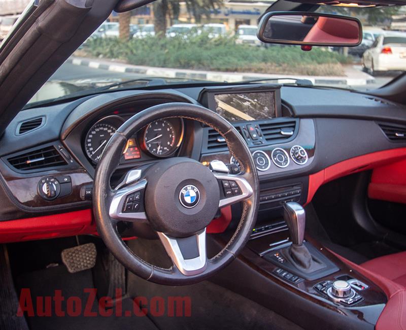 BMW Z4- 2010- BLACK- 124 459 KM- GCC SPECS