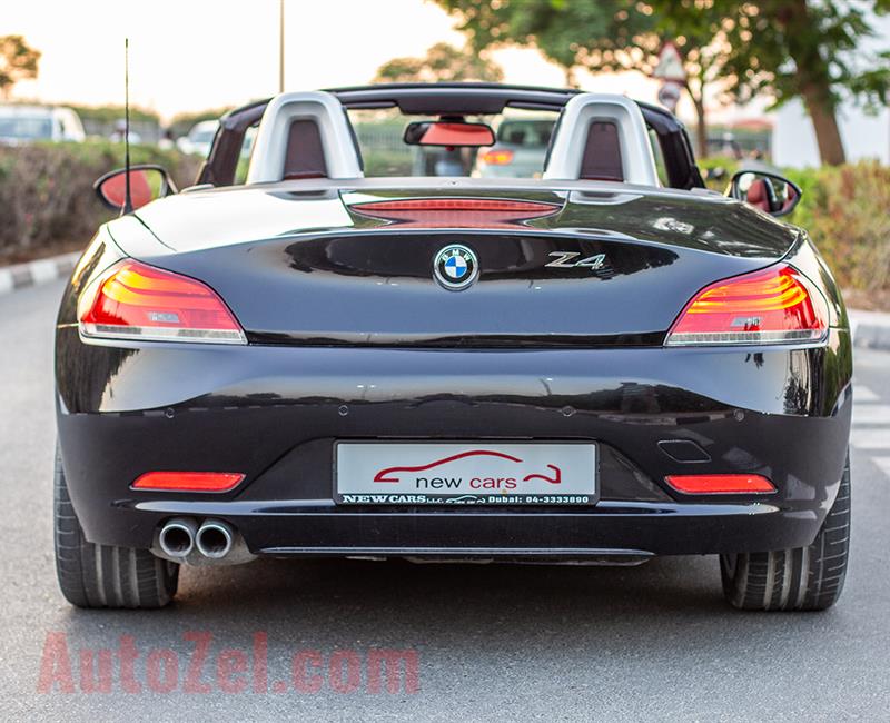 BMW Z4- 2010- BLACK- 124 459 KM- GCC SPECS