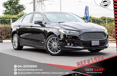 FORD FUSION- 2014- BLACK- 1278 369 KM-  GCC SPECS