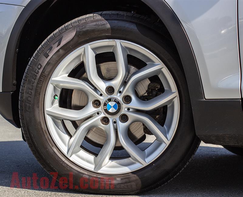 BMW X3- 2011- SILVER- 116 949 KM- GCC SPECS