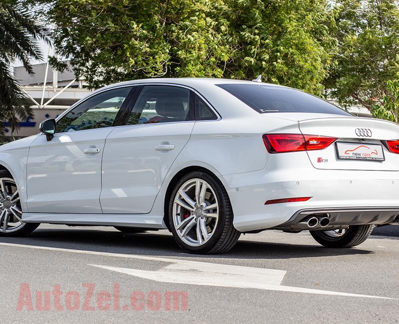 AUDI S3- 2016- WHITE- 170 000 KM- GCC SPECS