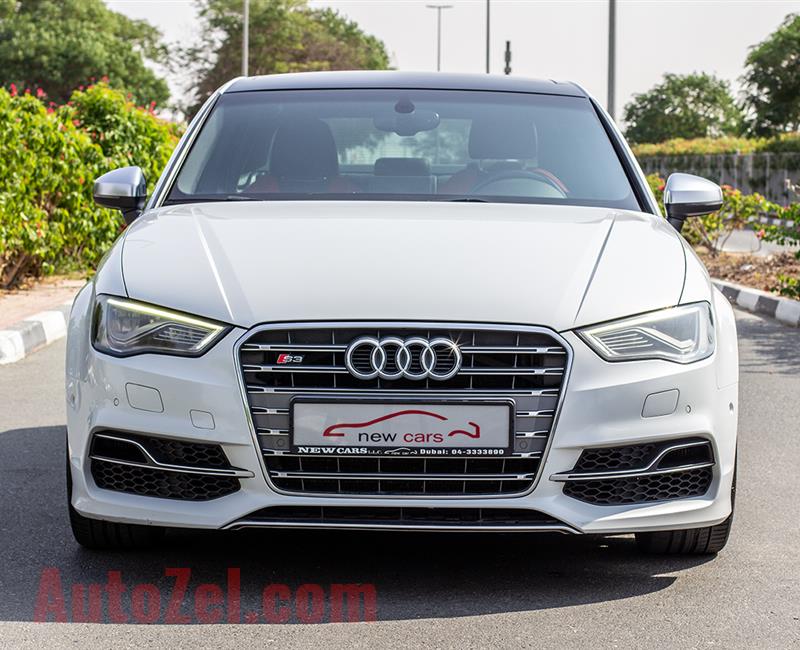 AUDI S3- 2016- WHITE- 170 000 KM- GCC SPECS