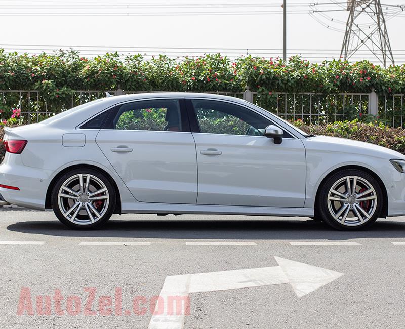 AUDI S3- 2016- WHITE- 170 000 KM- GCC SPECS