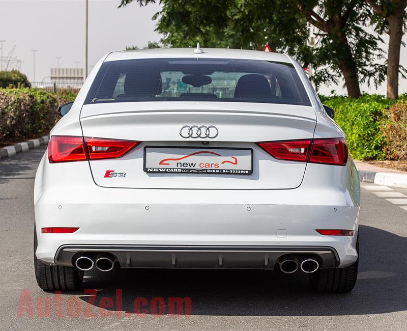 AUDI S3- 2016- WHITE- 170 000 KM- GCC SPECS