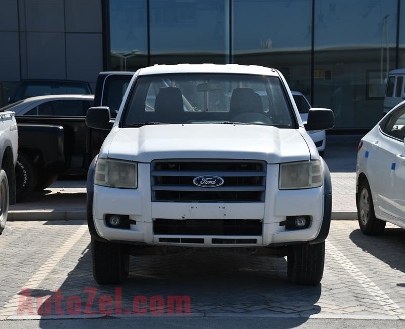 FORD PICK-UP- DIESEL- 2009- WHITE- 400 000 KM- GCC SPECS