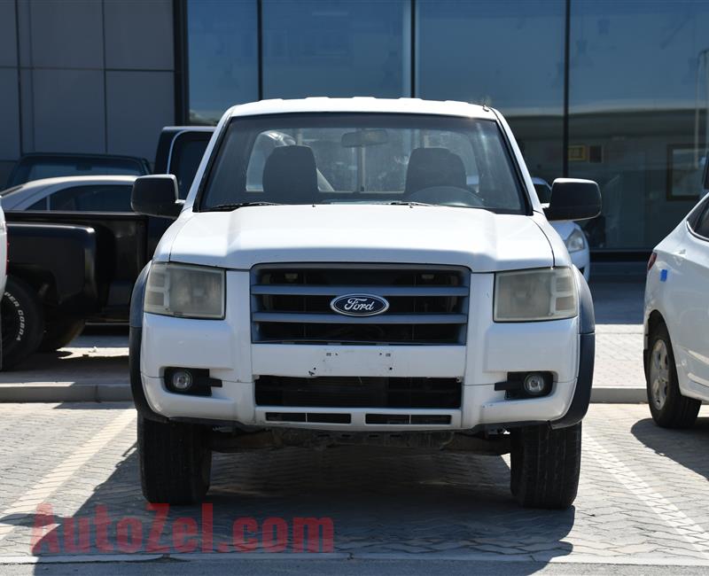 FORD PICK-UP- DIESEL- 2009- WHITE- 400 000 KM- GCC SPECS