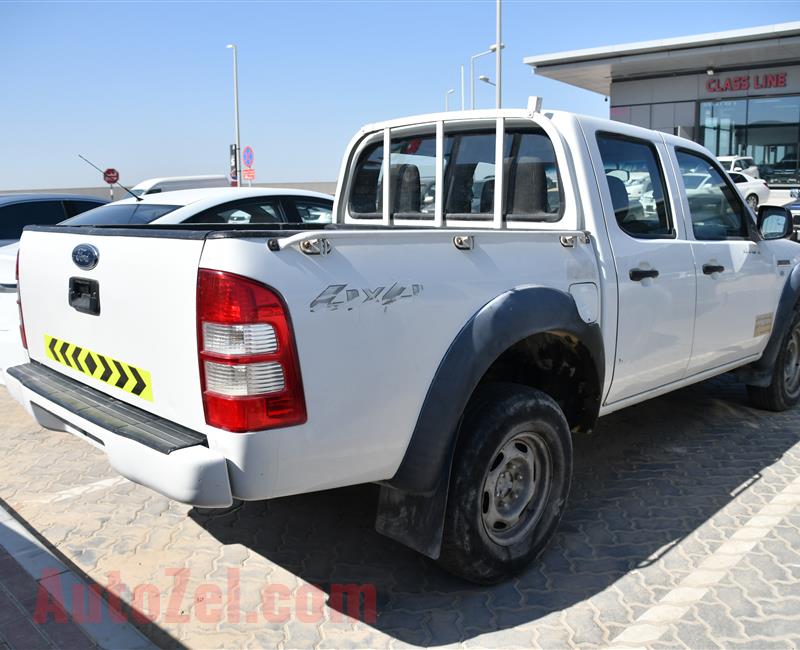 FORD PICK-UP- DIESEL- 2009- WHITE- 400 000 KM- GCC SPECS